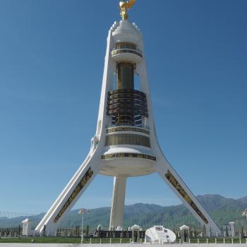 Monument Arch of Neutrality, Ashgabat