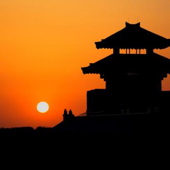 Sunset in Yangguan